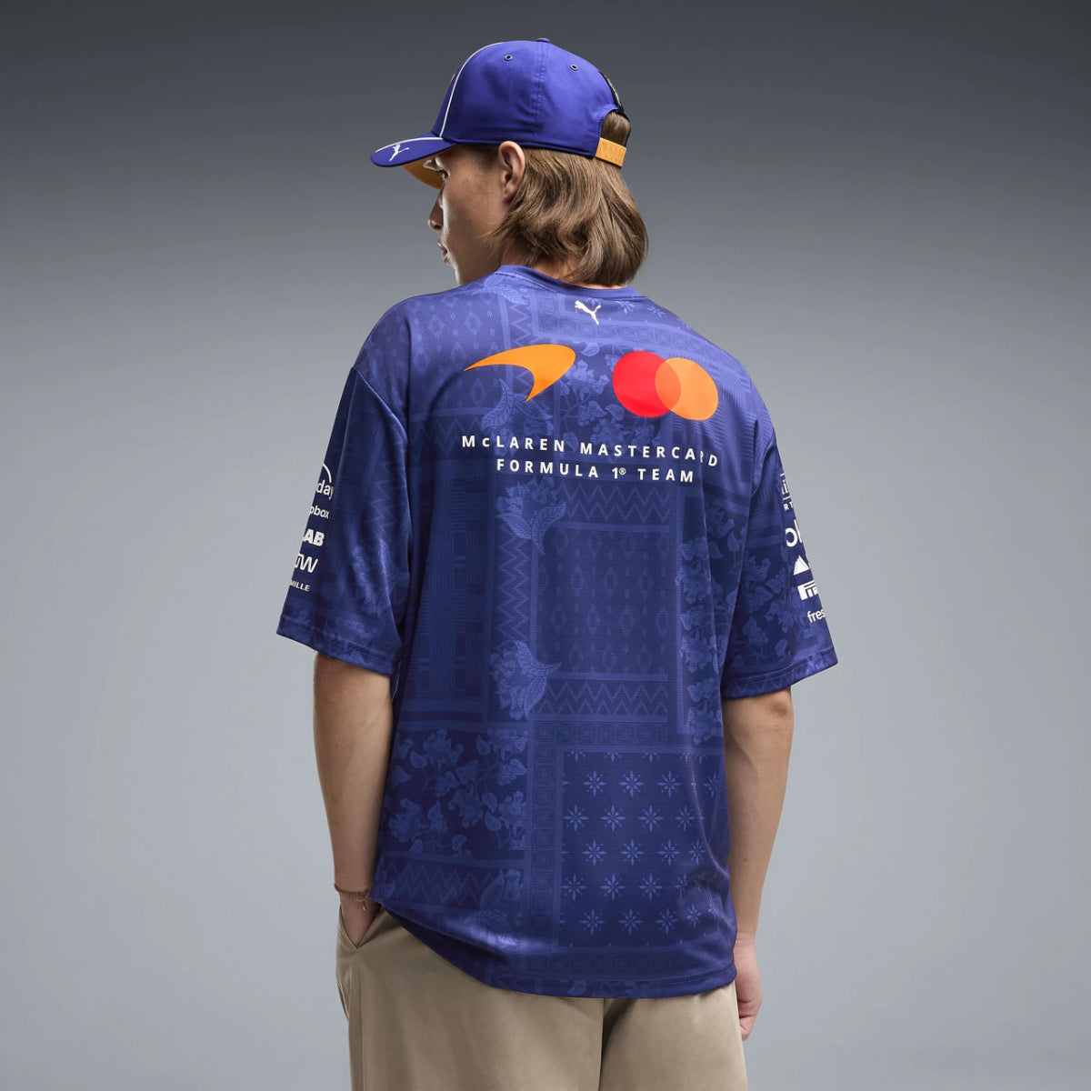 PREVENTA Polera Masculina McLaren F1 Singapore Drivers T-Shirt - Blue SKU 70124413