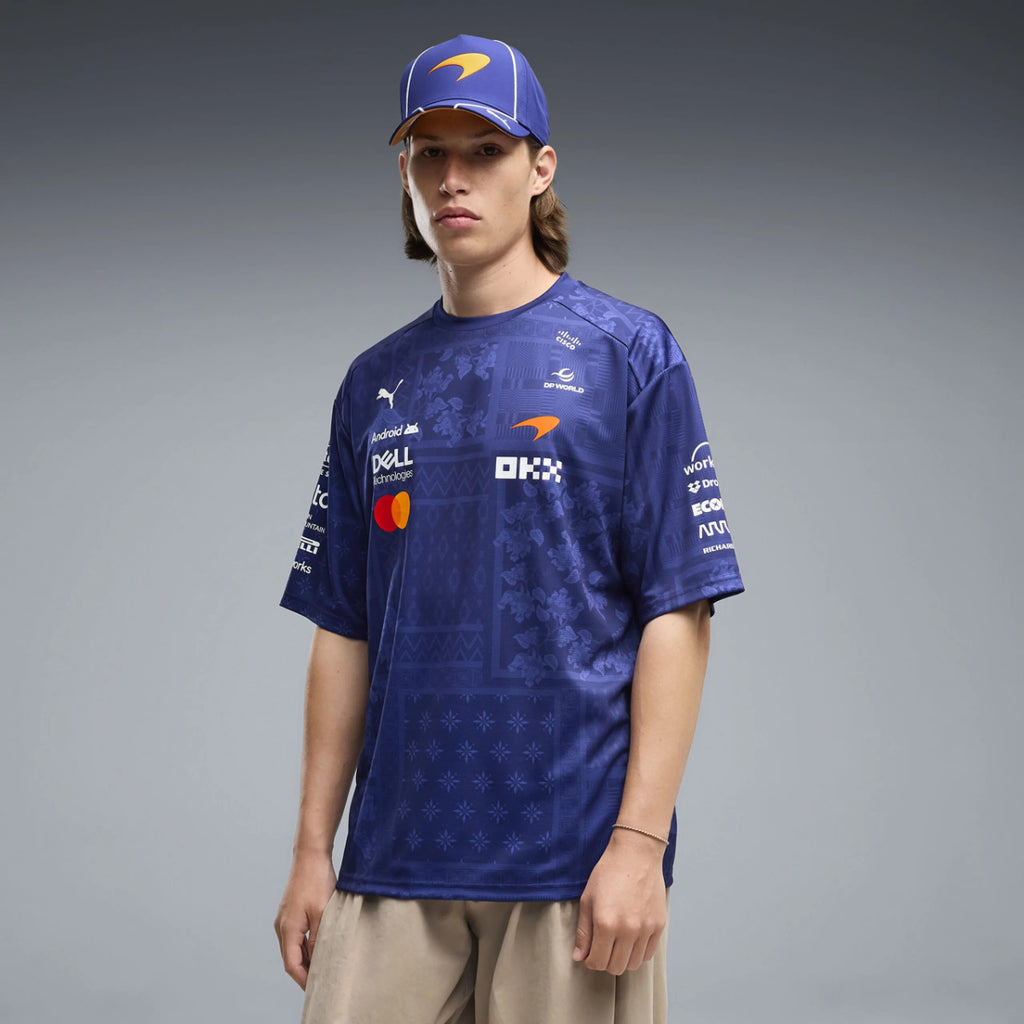 PREVENTA Polera Masculina McLaren F1 Singapore Drivers T-Shirt - Blue SKU 70124413