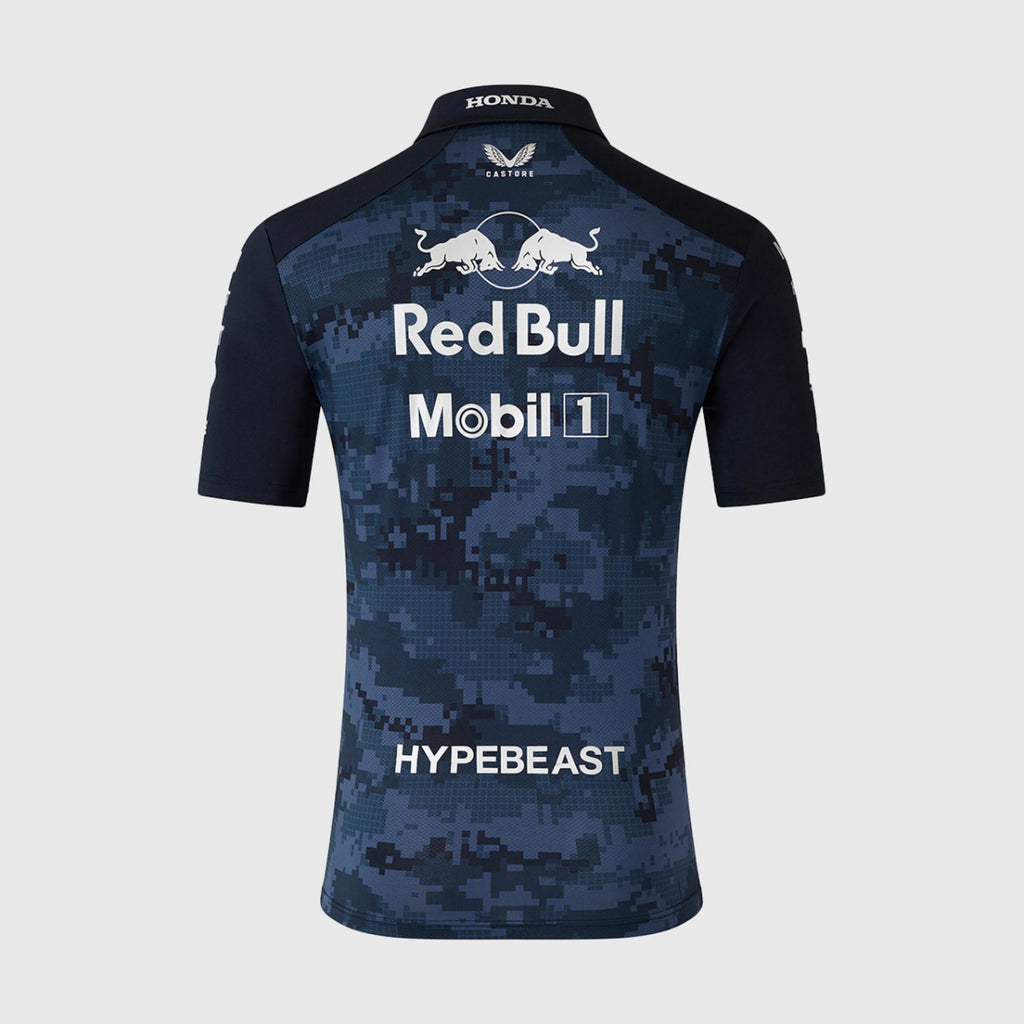 PREVENTA Polera Polo Masculina Oracle Red Bull Racing x Hypebeast RP Men's Polo - Navy SKU TU14428