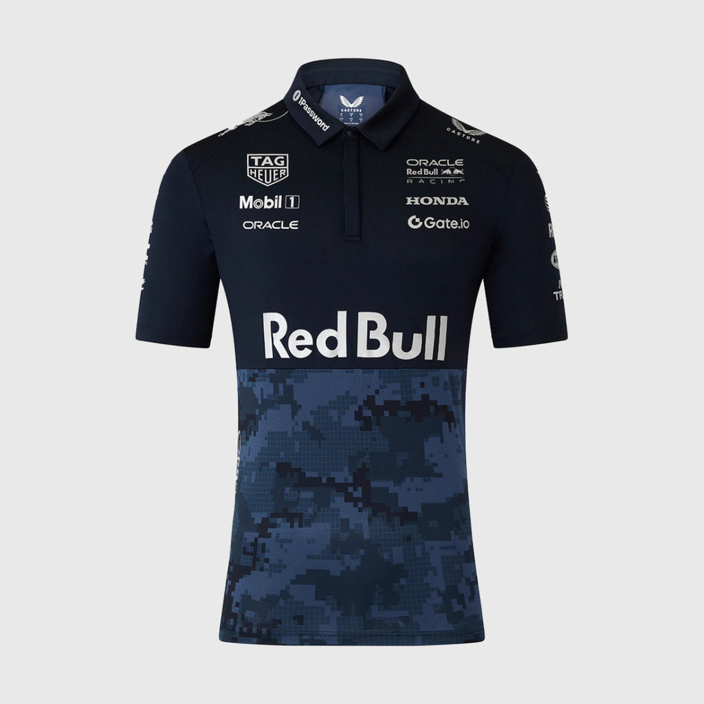 PREVENTA Polera Polo Masculina Oracle Red Bull Racing x Hypebeast RP Men's Polo - Navy SKU TU14428