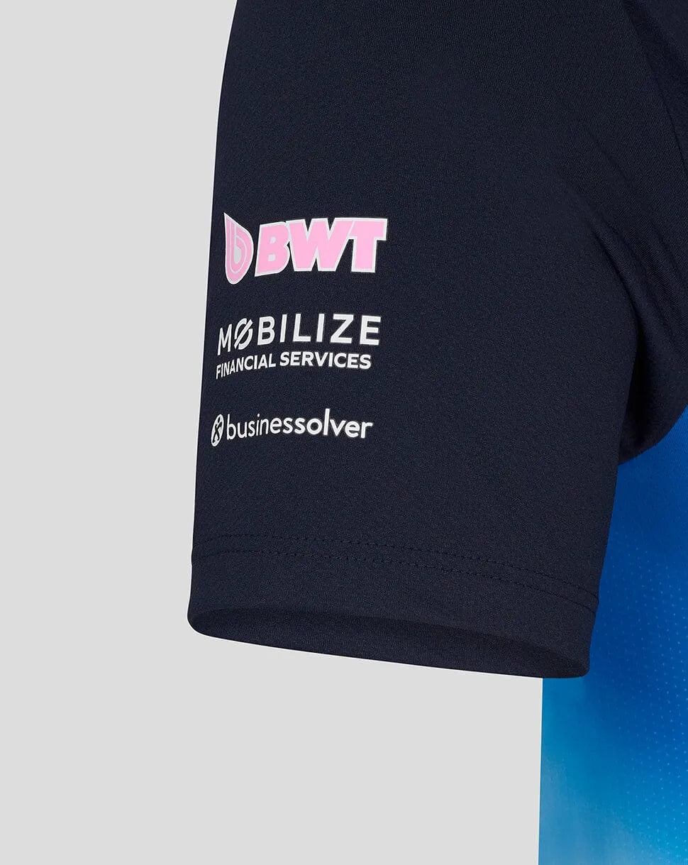 Polera Oficial Alpine F1 Team Set Up Tee - Blue