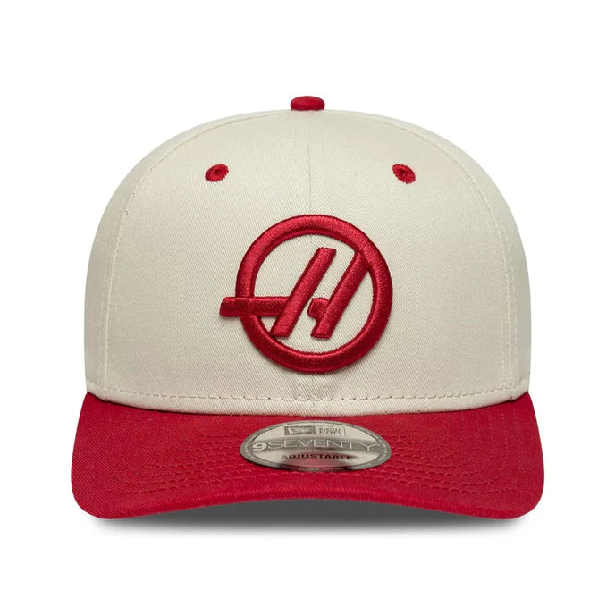 Haas F1 Team Wordmark New Era 9SEVENTY - Stone Edition
