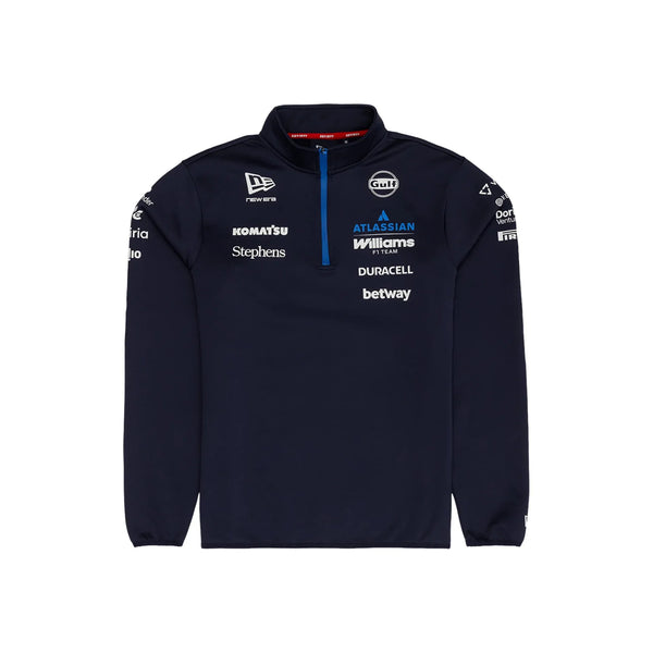 Zip 1/4 NewEra Williams F1 MID LAYER NSN NAVY