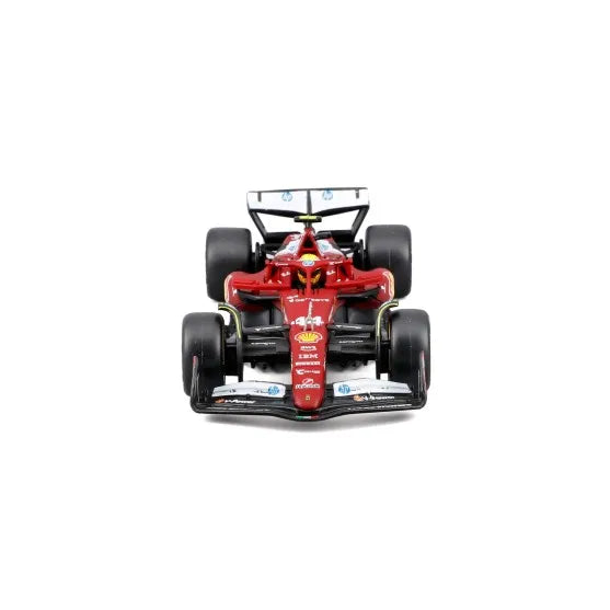 Burago Ferrari SF-25 2025 #44 Lewis Hamilton Scale Model Car in Acrylic Box, Burago 1:43