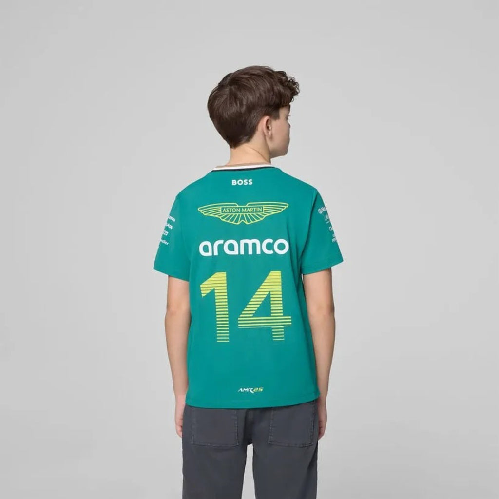 Polera Kids 2025 Fernando Alonso Driver