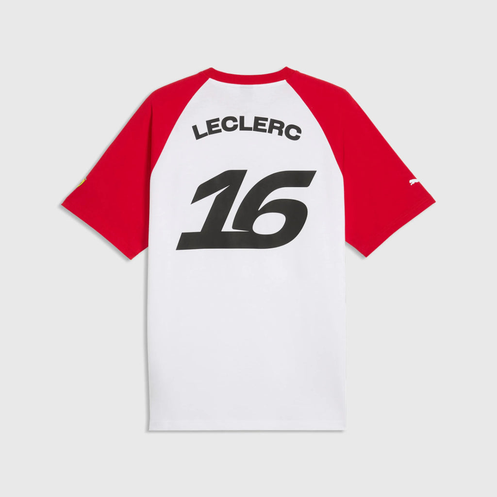 Polera FERRARI FW Leclerc Tee