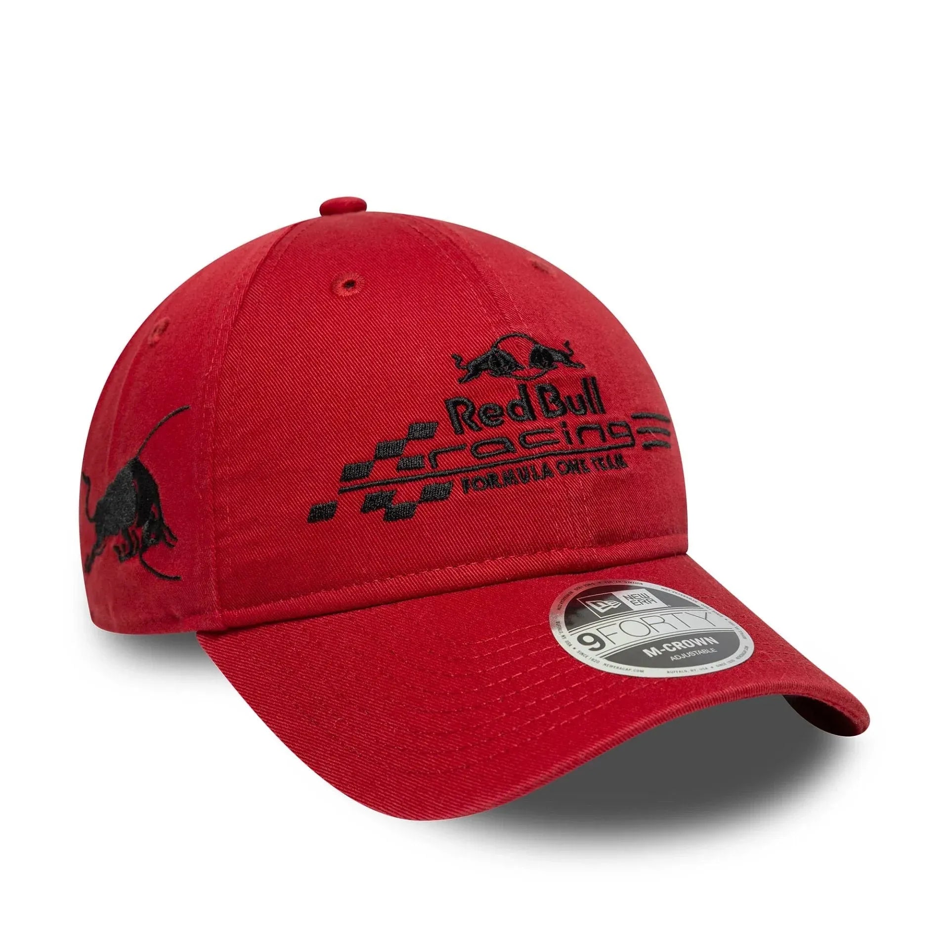 Gorra NewEra Red Bull WASHED 9FORTY M CROWN PNR DARK RED 2026
