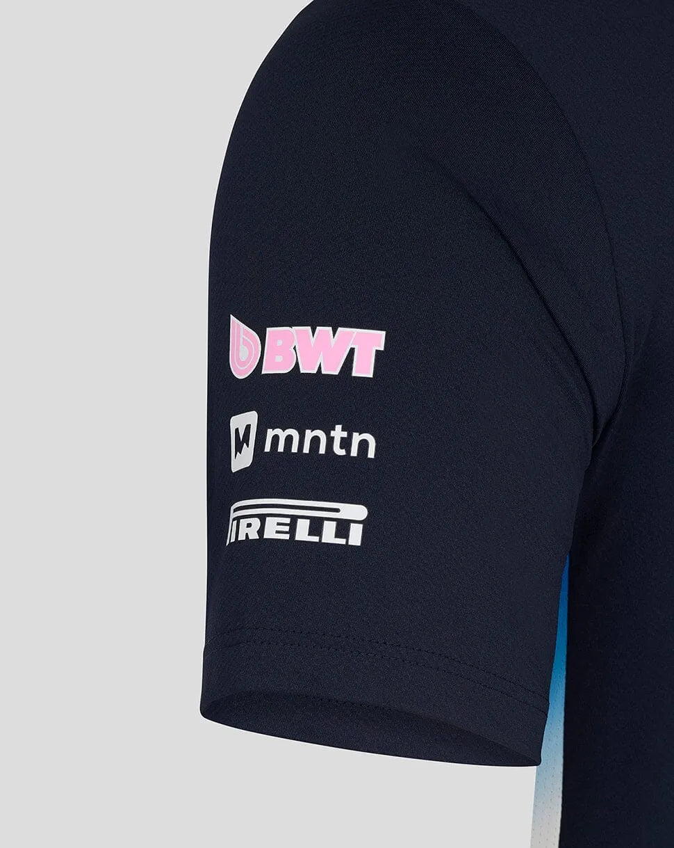 Polera Oficial Alpine F1 Team Set Up Tee - Blue