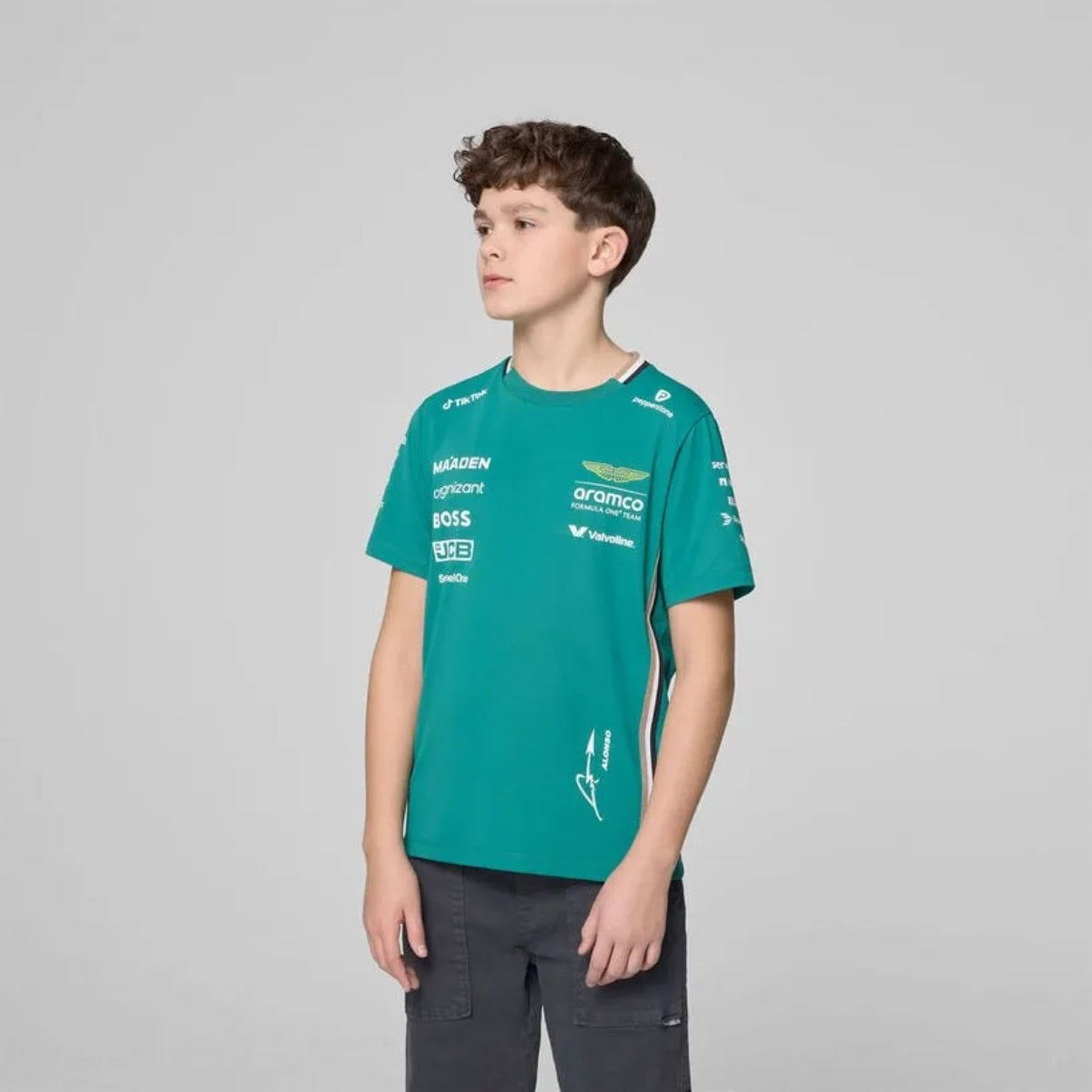 Polera Kids 2025 Fernando Alonso Driver