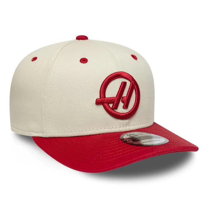 Haas F1 Team Wordmark New Era 9SEVENTY - Stone Edition