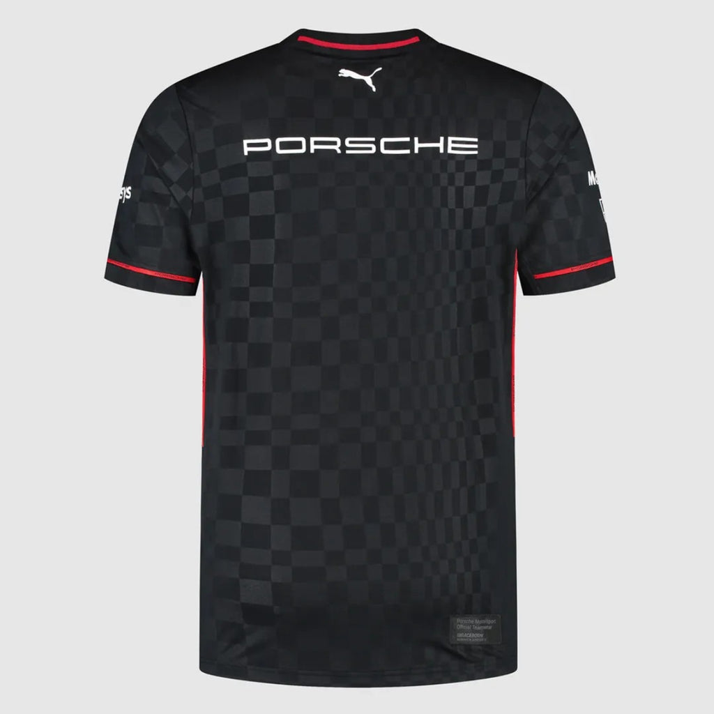 POLERA PORSCHE MOTORSPORT TEAM TEE MENS BLACK