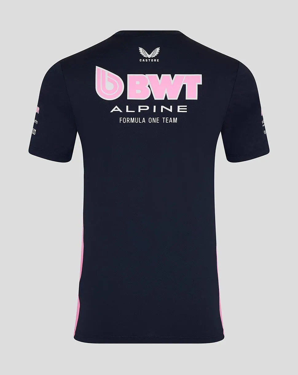Polera Oficial Alpine F1 Team Set Up Tee - Blue