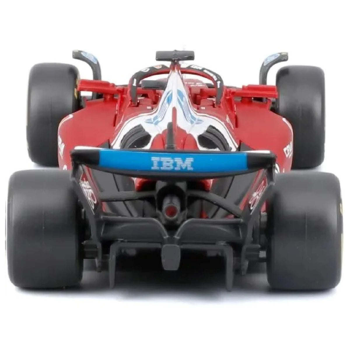 Auto Escala Burago Ferrari SF-25 2025 #16 Charles Leclerc Caja Acrílica Burago 1:43