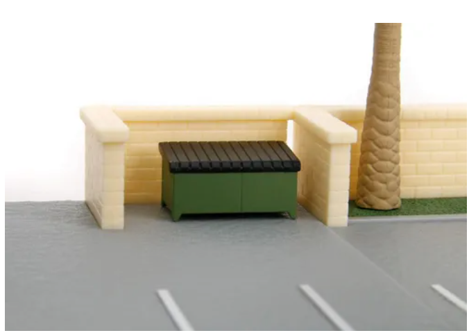 Fast & Furious Diorama Toretto Cafe Scene 1:64 Nano Scene