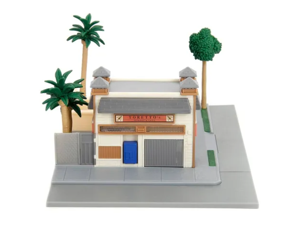 Fast & Furious Diorama Toretto Cafe Scene 1:64 Nano Scene