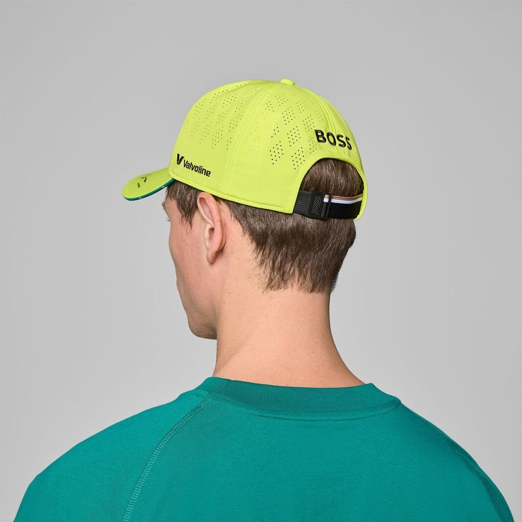Team Aston Martin Cap Fernando Alonso 2025 Lime Green