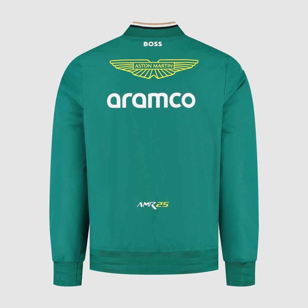 Bomber Jacket Aston Martin Team Bomber Jacket Green 2025