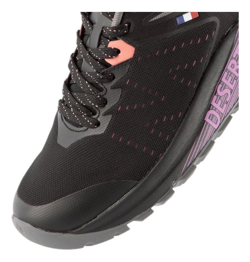 Zapatilla Stone Dr27 Dr27-w-01-14 Negro -morado Mujer