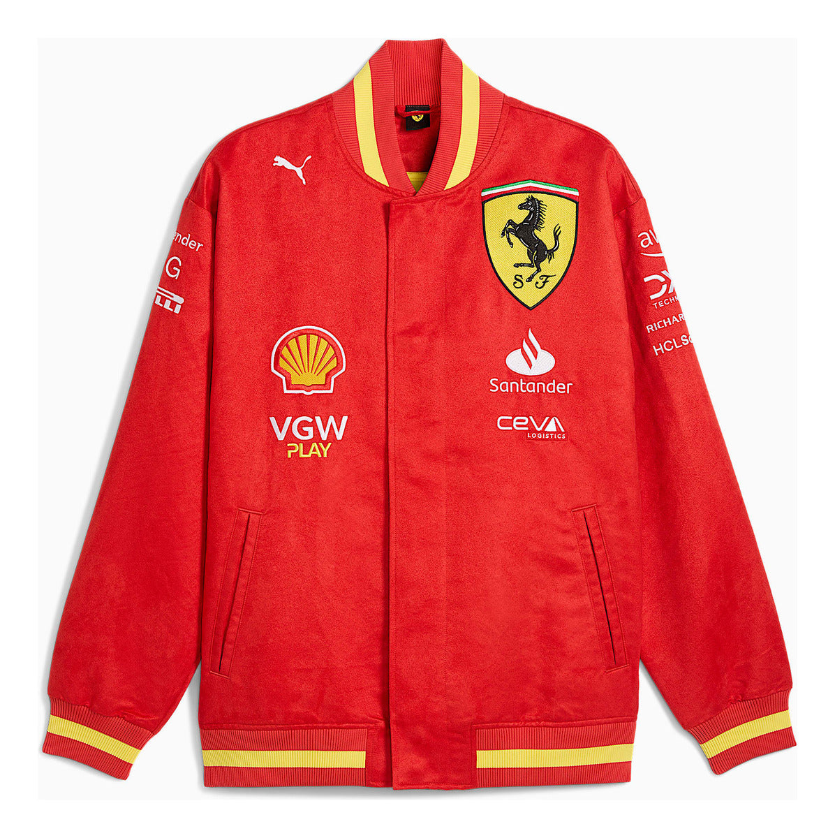 Chaqueta Bomber Gp Las Vegas 2024 Escudería Ferrari Team