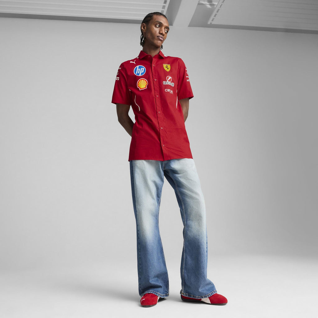 Scuderia Ferrari F1 Puma Camisa 2025 Team