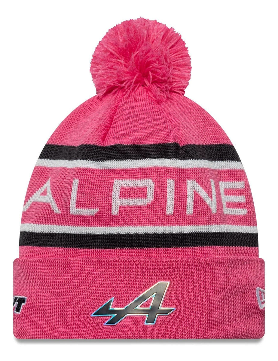 New Era Bwt Alpine Wool Hat With Pompom
