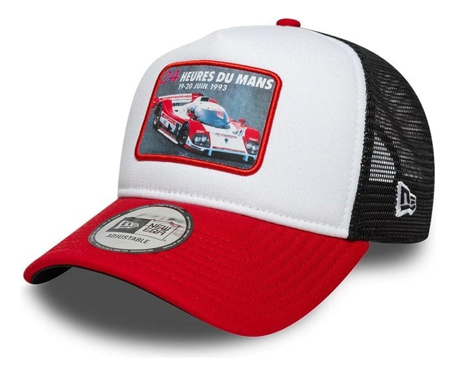 Newera 24h Lemans Patch Ef Trucker Cap Red