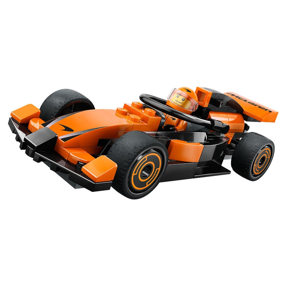 Lego City F1 Piloto Y Auto Mclaren 86 Piezas