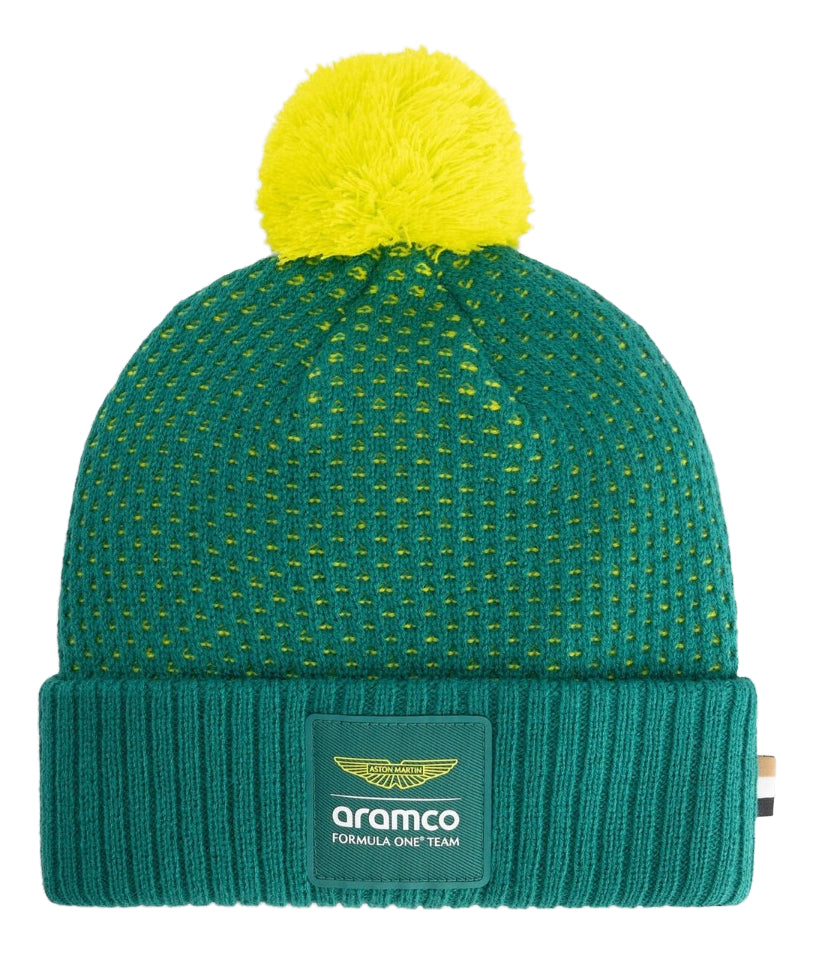 Aston Martin Team Gorra De Lana Boss Beanie Green