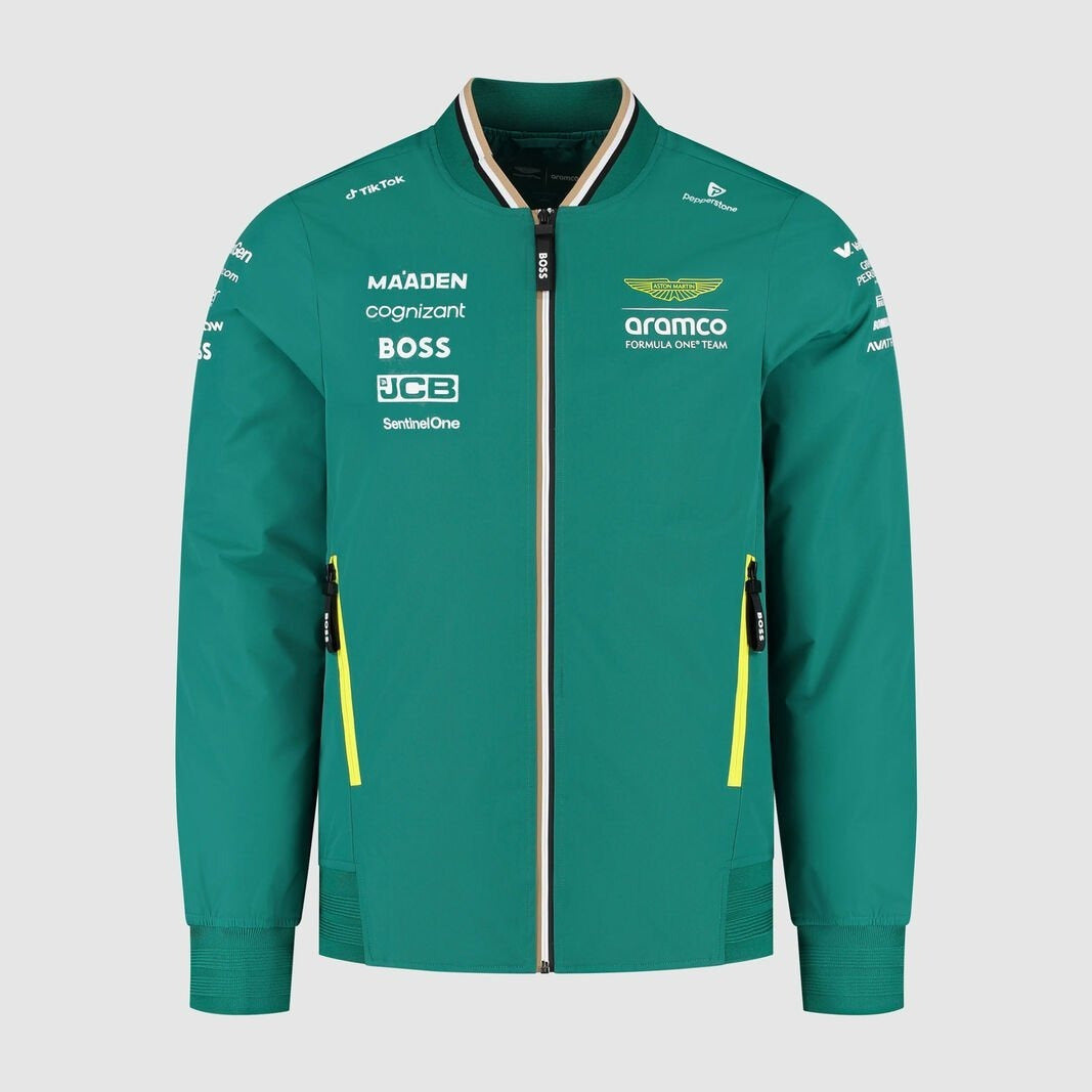 Bomber Jacket Aston Martin Team Bomber Jacket Green 2025