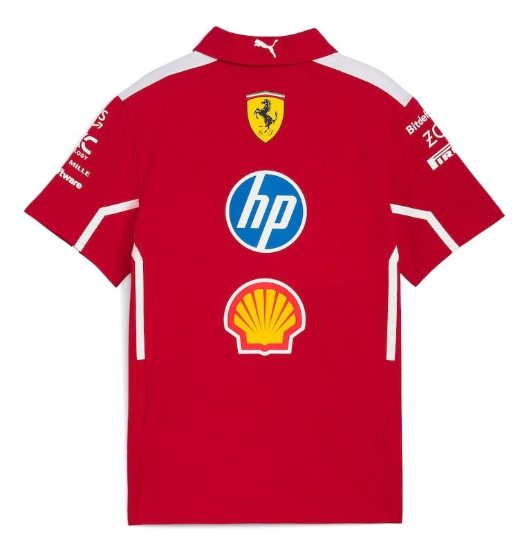 Puma Ferrari F1 Team Polo Shirt Season 2025