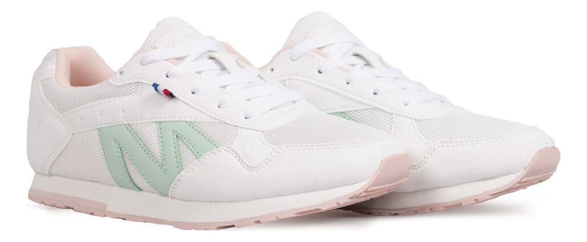 Zapatilla Provenza Cc09 22q1-cc09-03-08 Blanco-menta Mujer