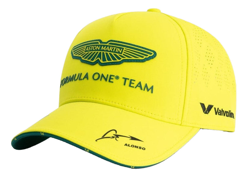Team Aston Martin Cap Fernando Alonso 2025 Lime Green