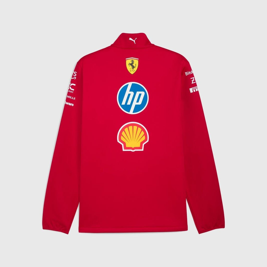 Softshell Ferrari Rp Team Jacket Red Temporada 2025