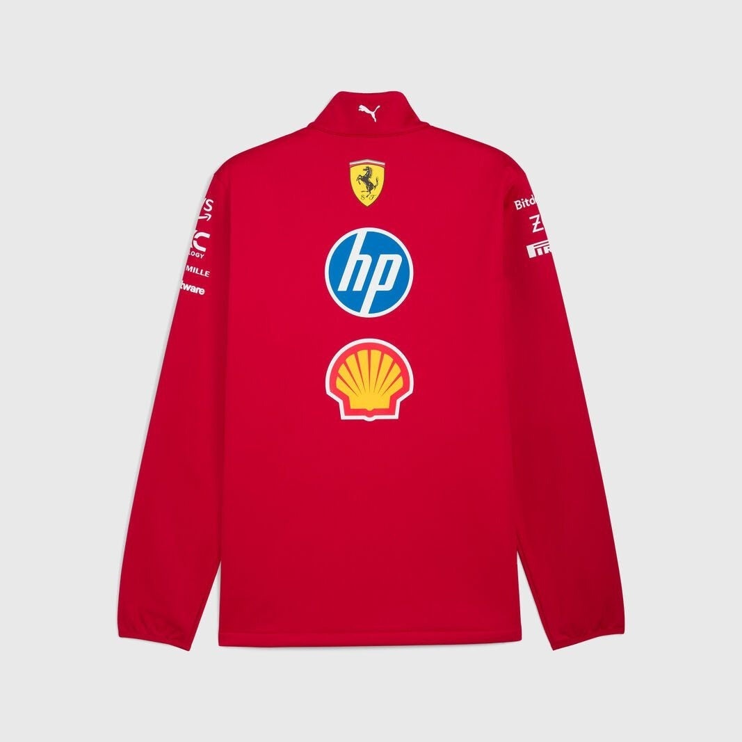 Softshell Ferrari Rp Team Jacket Red Temporada 2025