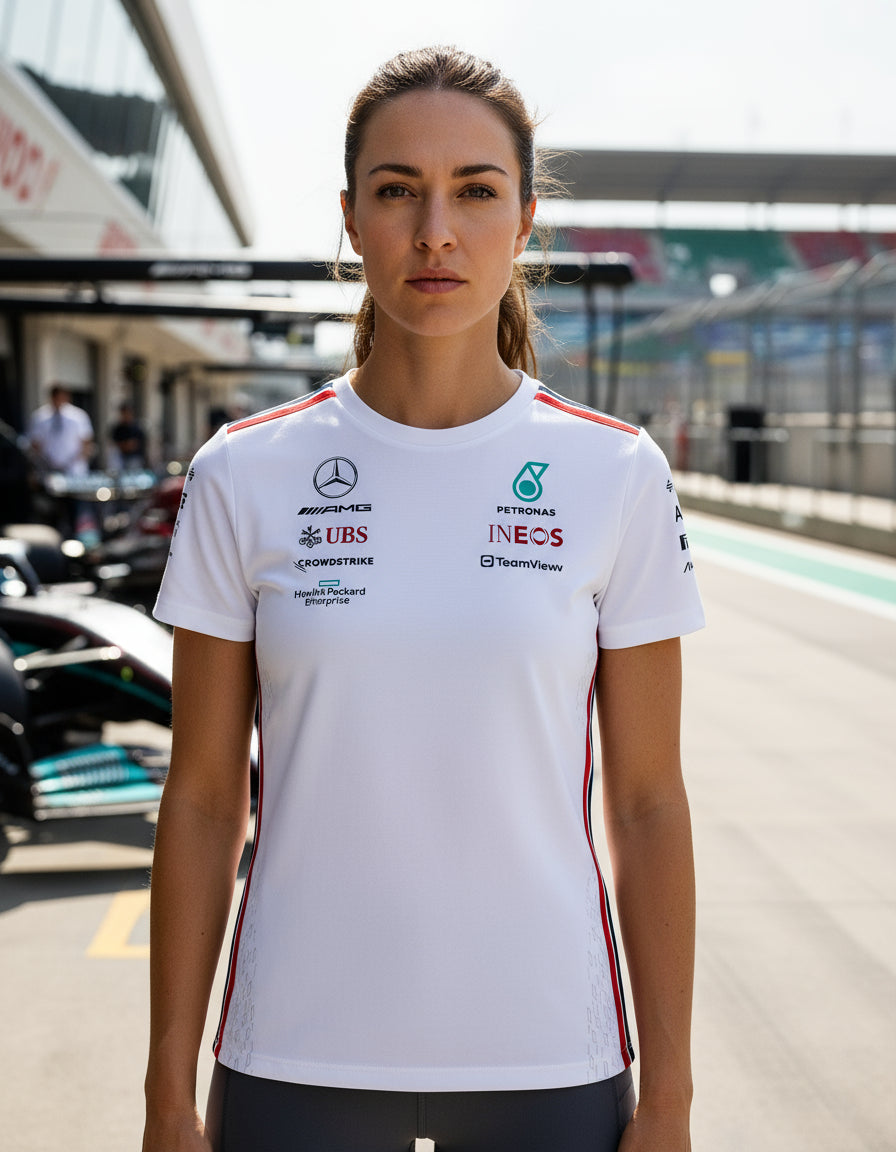 Polera Mujer Mercedes Amg 2023 Team F1