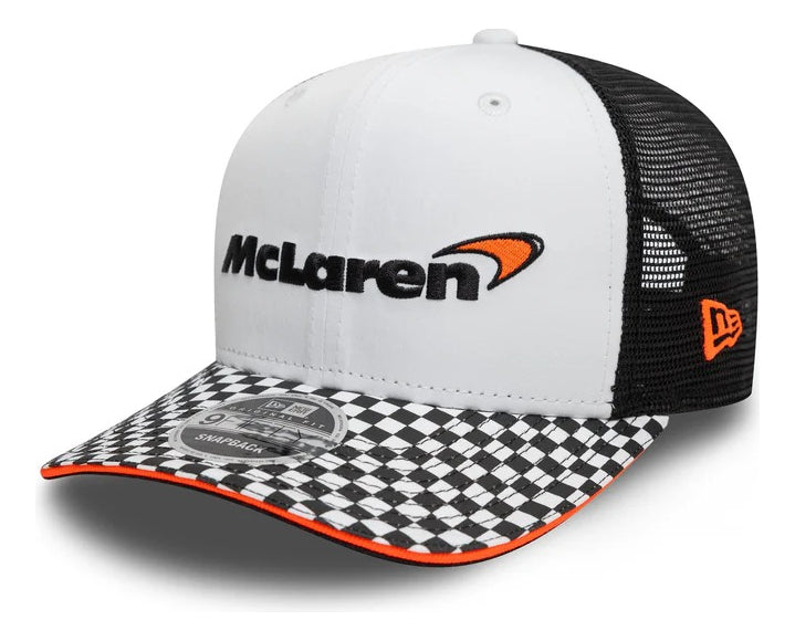 McLaren Checkered Visor Cap 9forty New Era 2025