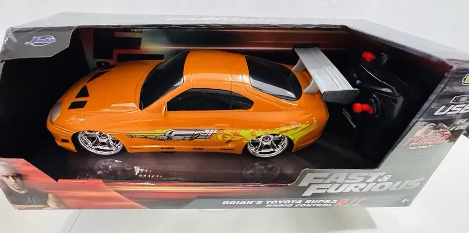 Auto Control Remoto Fast & Furious 1:24 - 1995 Toyota Supra