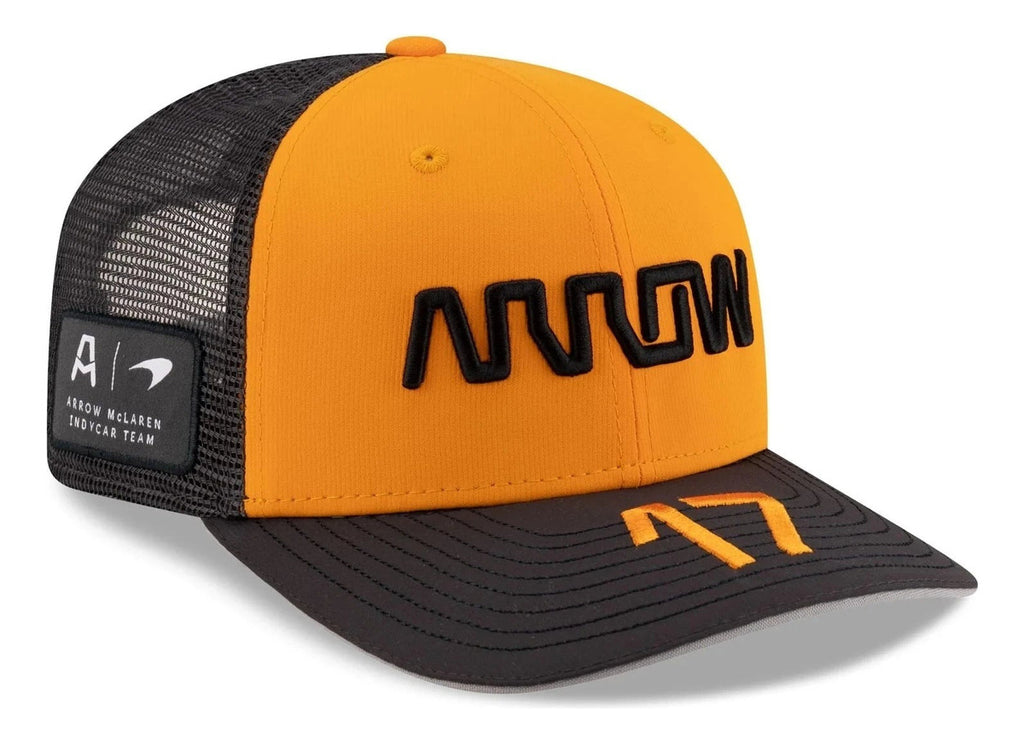 Kyle Larson's 9seventy cap from the McLaren IndyCar team
