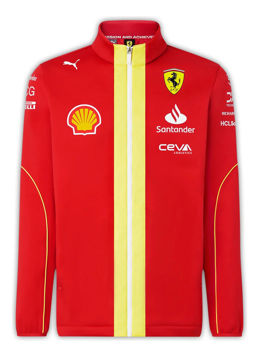 Chaqueta Softshell Escudería Ferrari Team 2024