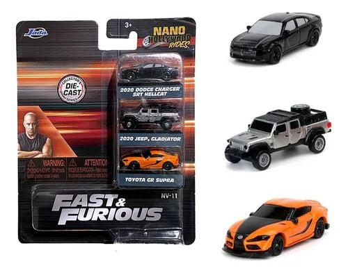 Nano Scale Car Hollywood Rides 2025 Fast & Furious