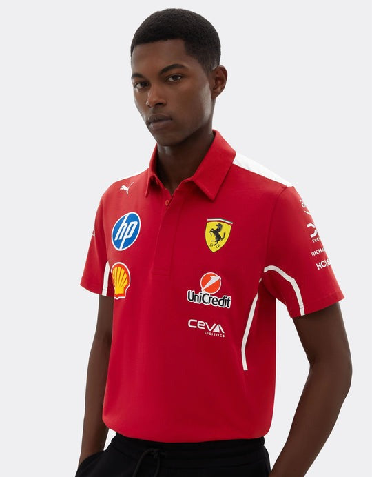 Puma Ferrari F1 Team Polo Shirt Season 2025