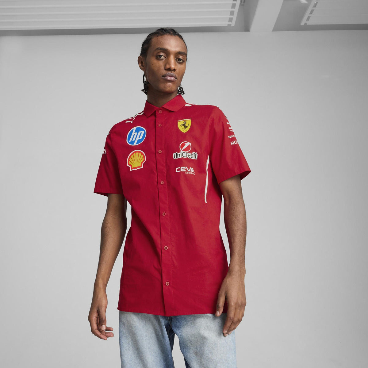 Scuderia Ferrari F1 Puma Camisa 2025 Team
