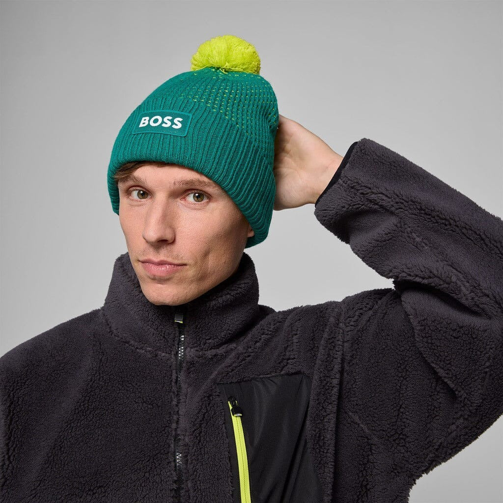 Aston Martin Team Gorra De Lana Boss Beanie Green