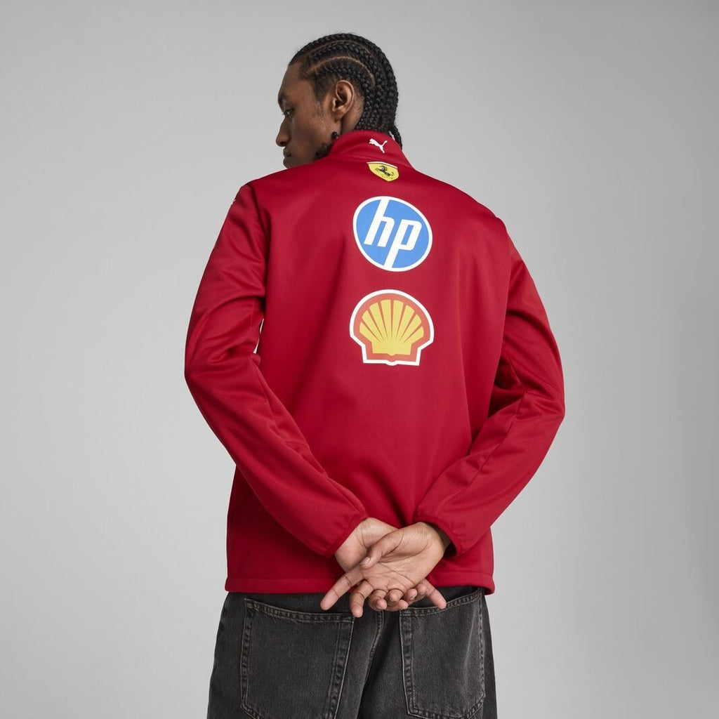 Softshell Ferrari Rp Team Jacket Red Temporada 2025
