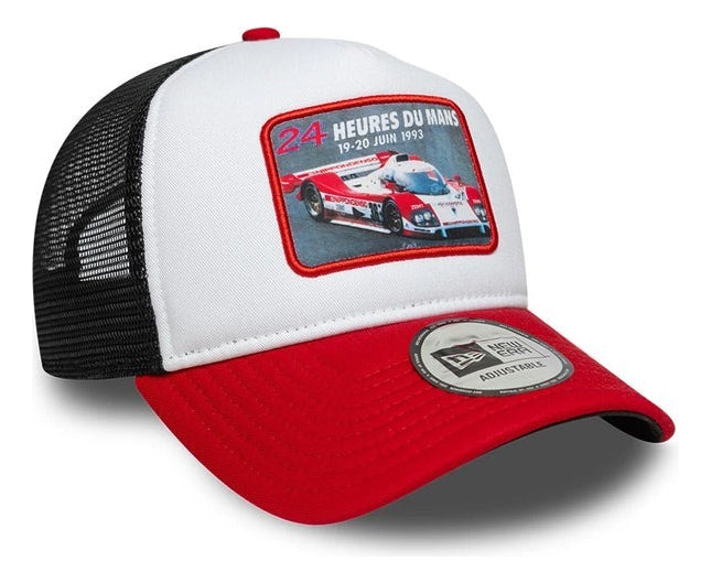Newera 24h Lemans Patch Ef Trucker Cap Red