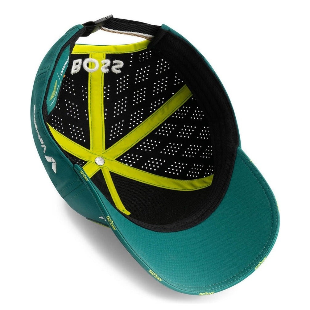 Gorra Team Aston Martin Fernando Alonso 2025 Verde Kids