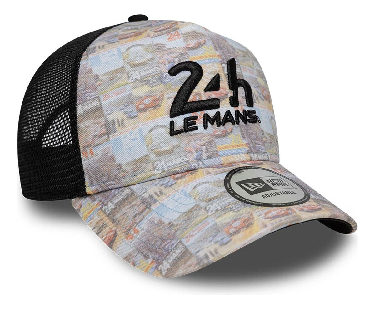 Newera 24h Lemans Aop 9forty Cap Black
