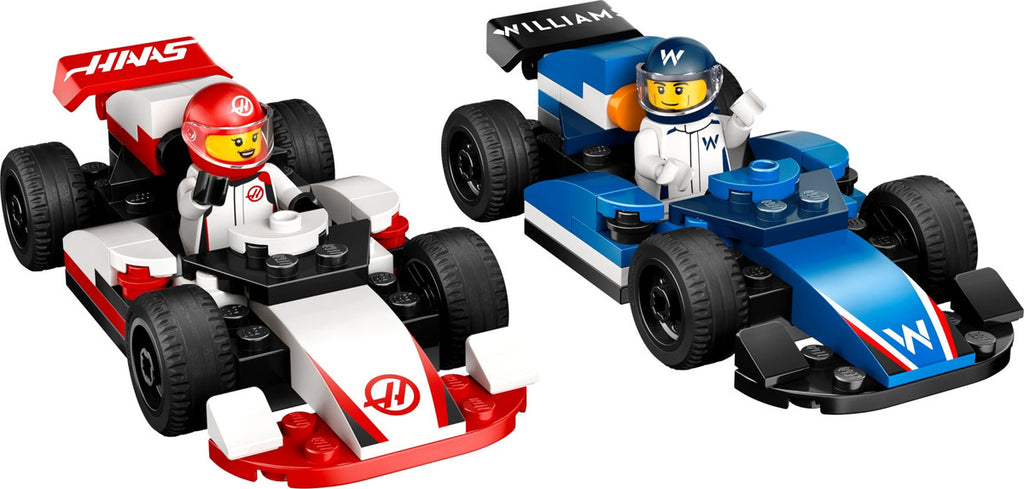 Lego City F1 Williams and Haas, 92 Lego Pieces