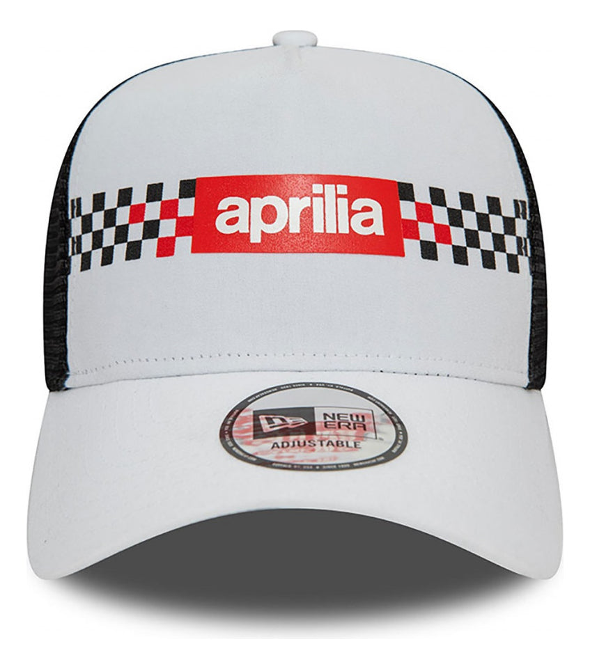 Aprilia Moto Gp Checker Print Trucker Osfm Beanie