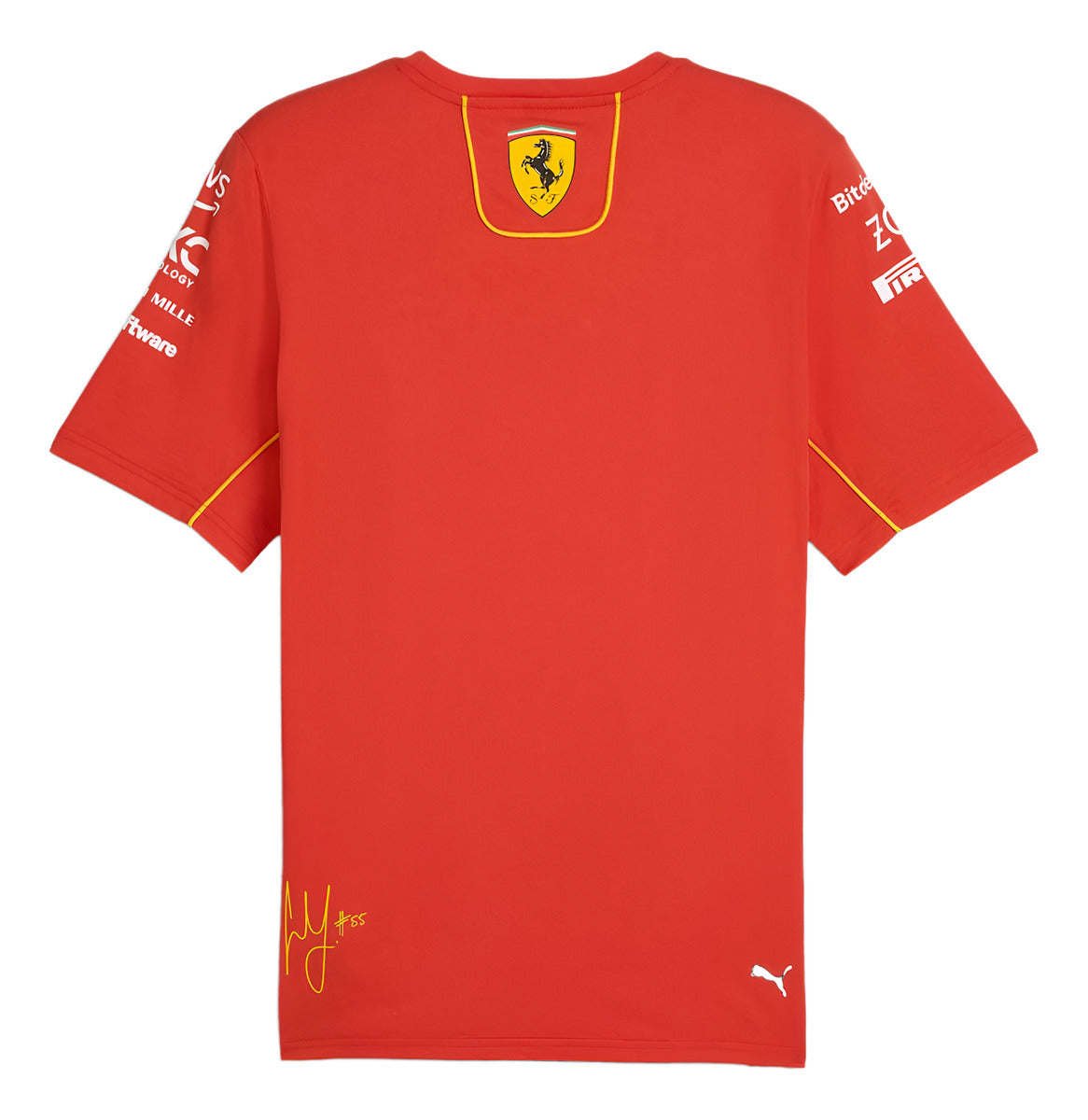 Polera Escudería Ferrari Carlos Sainz 2024 Formula 1